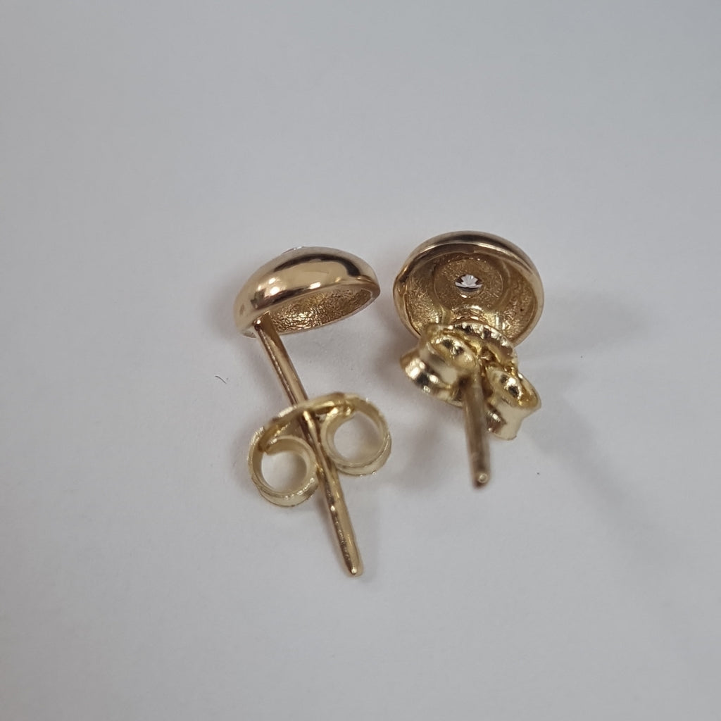 BROQUELES ORO 14K 1 (NUEVO)
