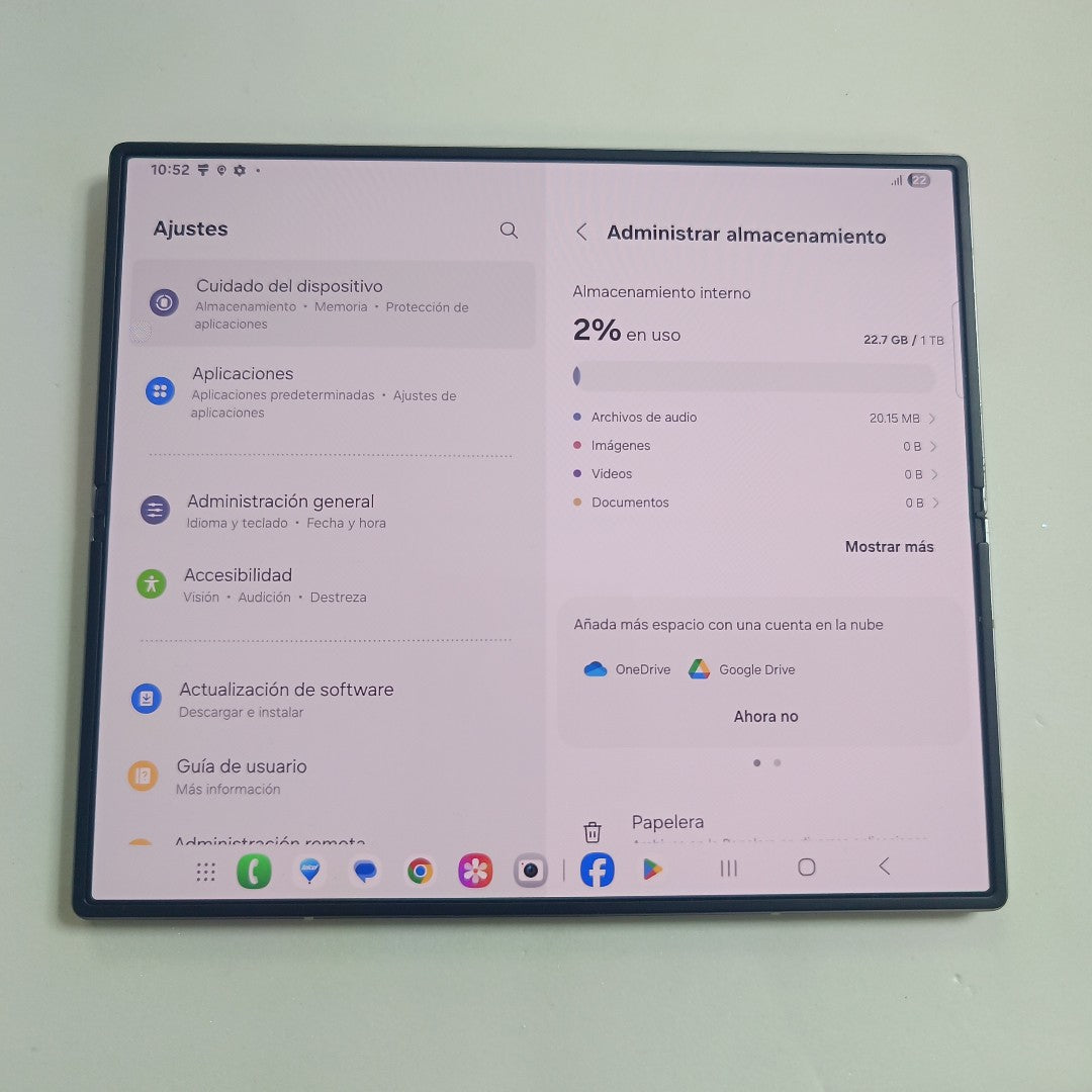 CELULAR SAMSUNG GALAXY Z FOLD6 SM-F956B 1 TB 12 GB RAM (SEMINUEVO)