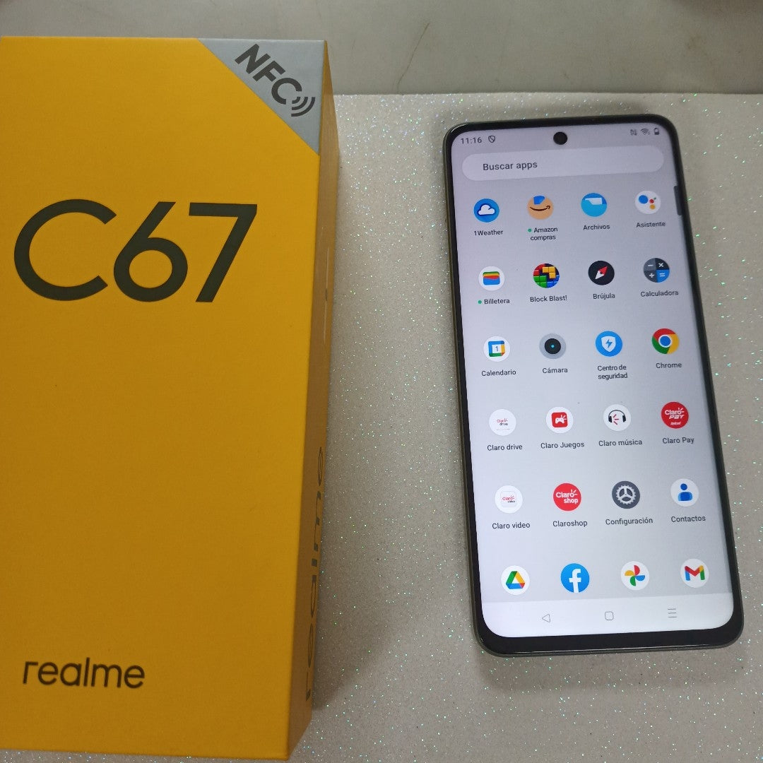 CELULAR REALME C67 RMX3890 (2023) 256 GB 8 GB RAM (SEMINUEVO)