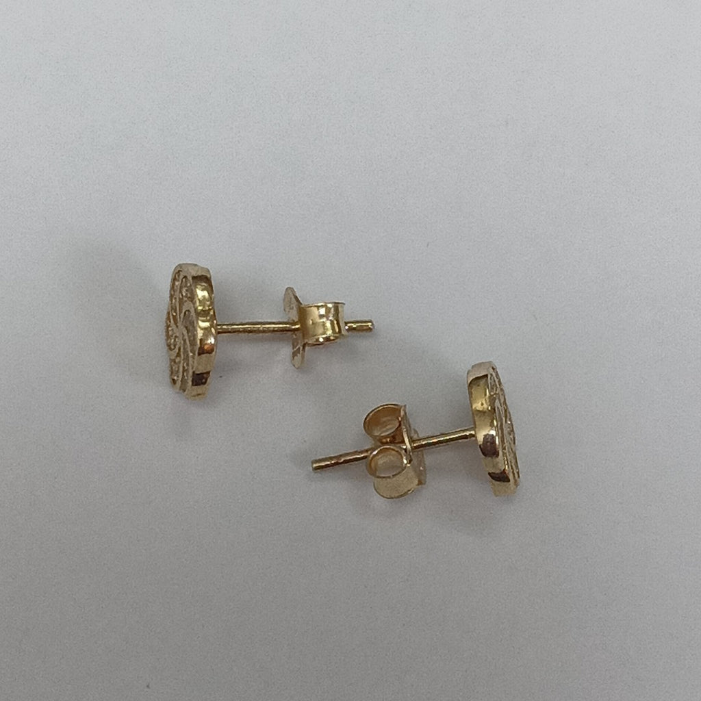 BROQUELES ORO 14K 1.8 (NUEVO)