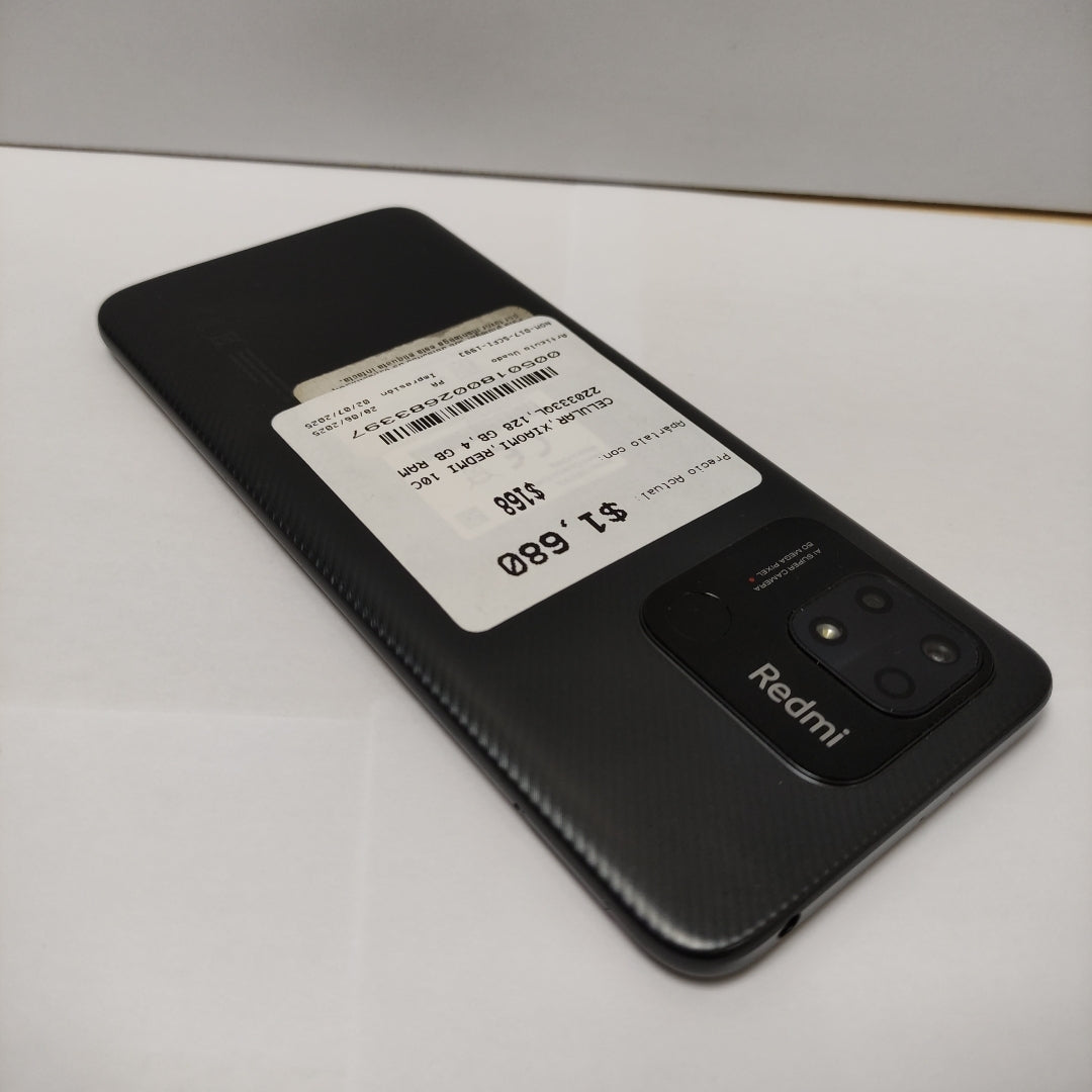 CELULAR XIAOMI REDMI 10C 220333QL 128 GB 4 GB RAM (SEMINUEVO)