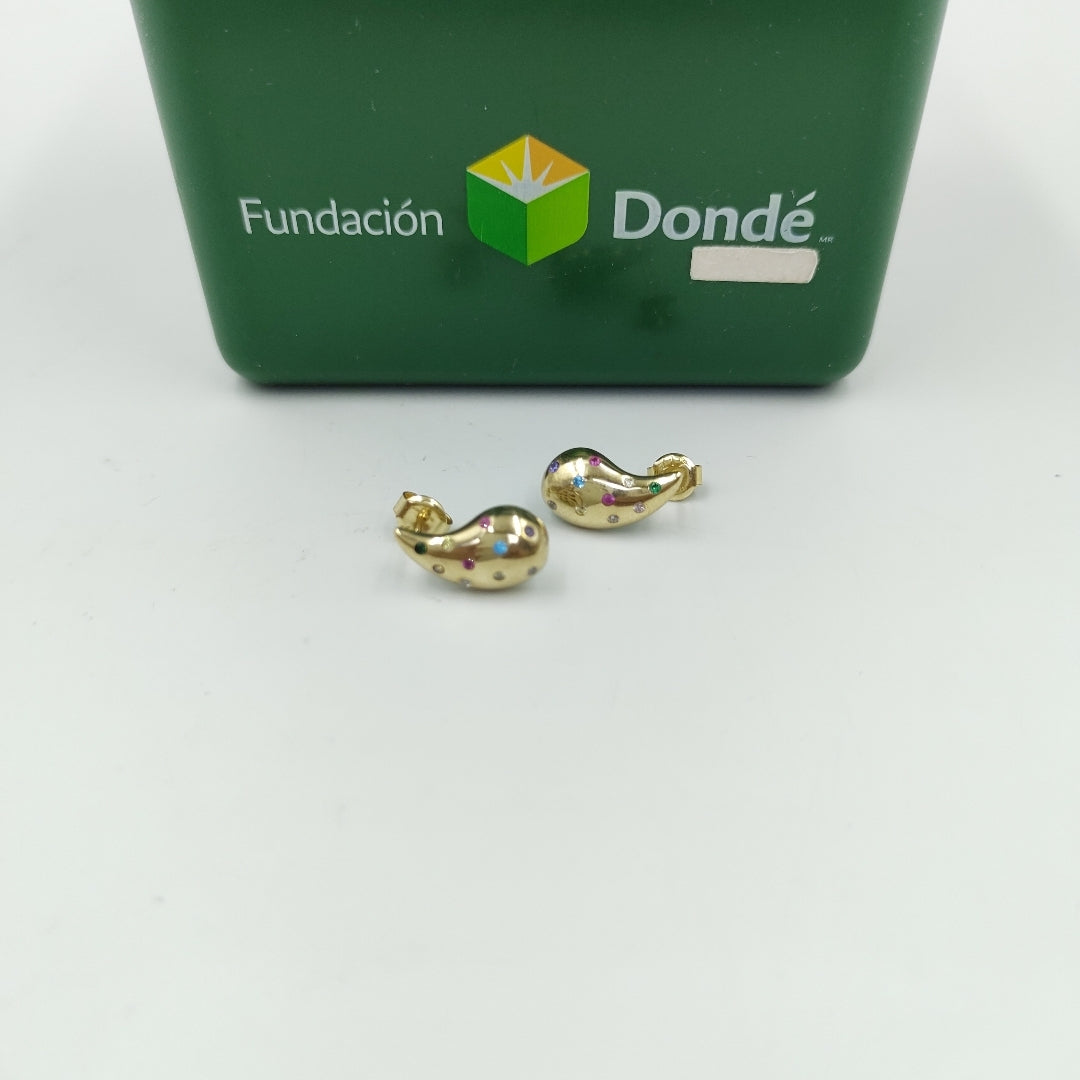 BROQUELES ORO 10K 1.8 (NUEVO)