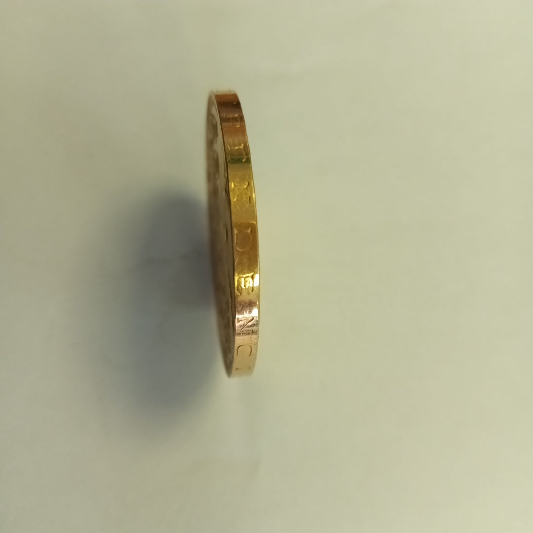 K1 41,60 GRMS - DTO. 0,00 GRMS - 21 K - AVALÚO 77126,40 * IDENTIFICACIÓN  MONEDA NOMINATIVA * MONEDAS PESOS  50 PESOS (SEMINUEVO)