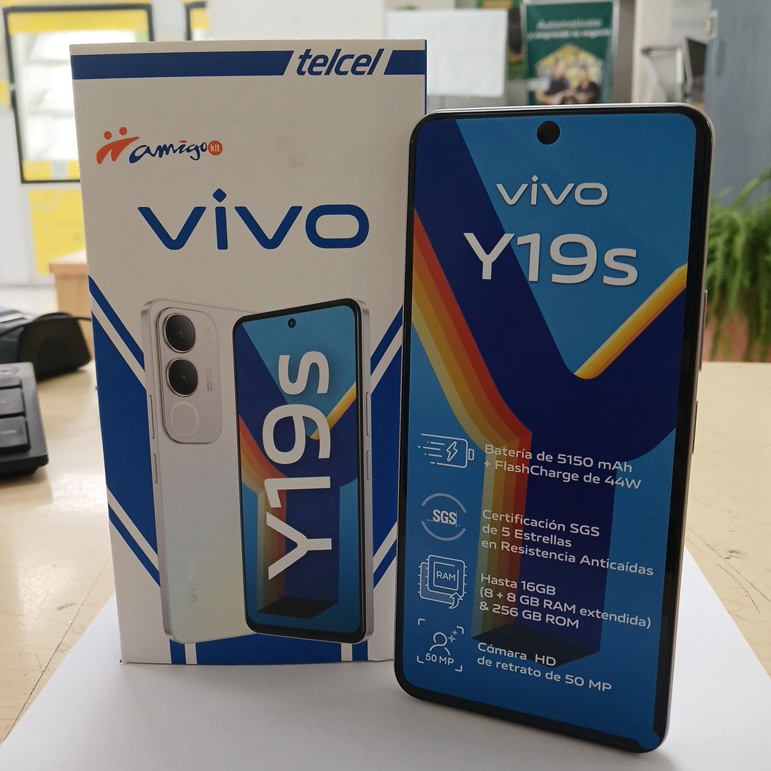 CELULAR VIVO Y19S V2419 (2024) 256 GB 8 GB RAM (SEMINUEVO)