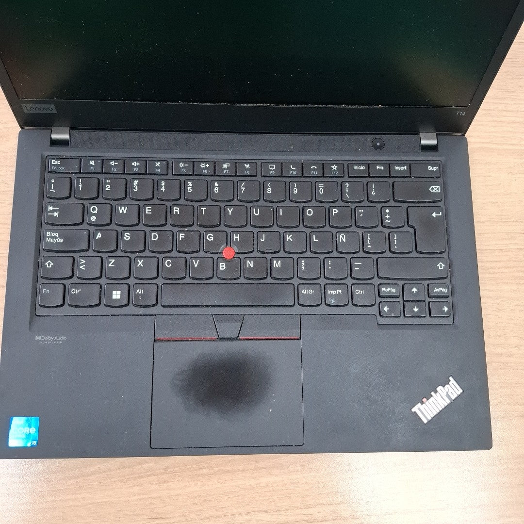 LAPTOP LENOVO THINKPAD T14 GEN 2 (2022) 512 GB SSD 16 GB RAM (SEMINUEVO)