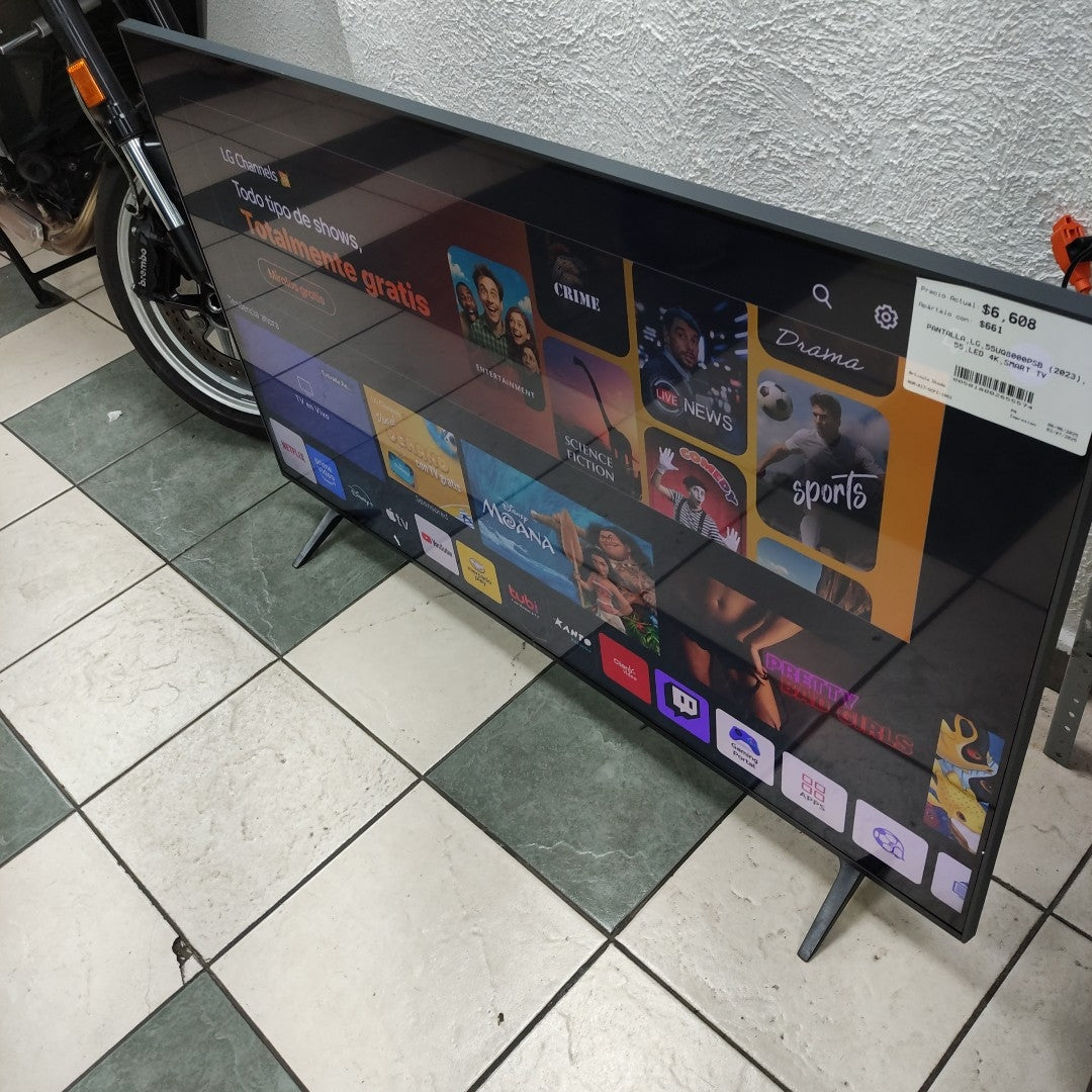 PANTALLA LG 55UQ8000PSB (2023) 55" LED 4K (SEMINUEVO)