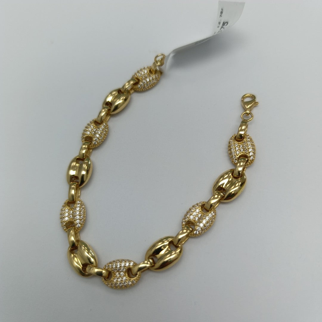 PULSERAS DAMA ORO 14K 12.7 (NUEVO)