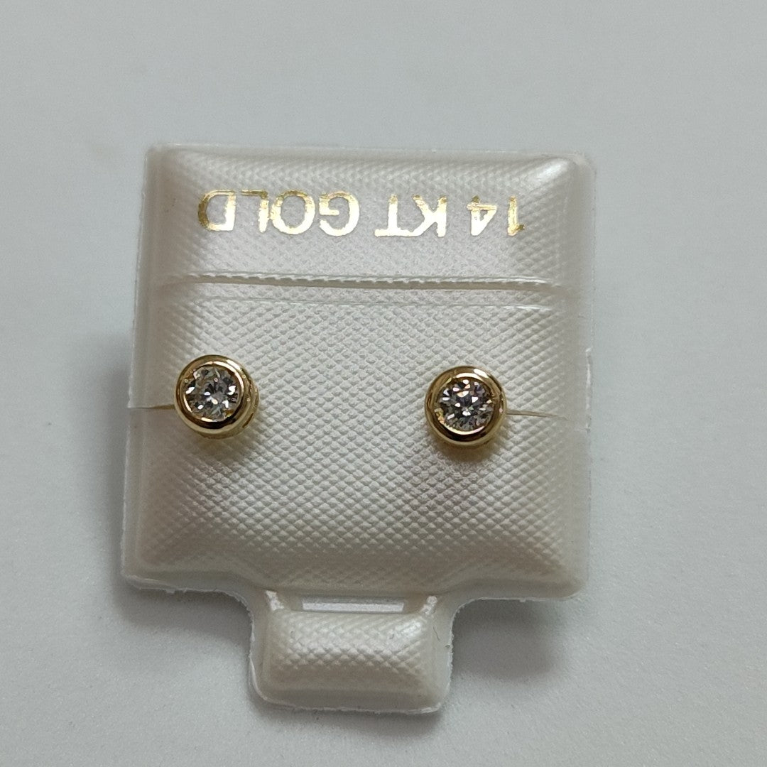 BROQUELES ORO 14K 0.8 (NUEVO)