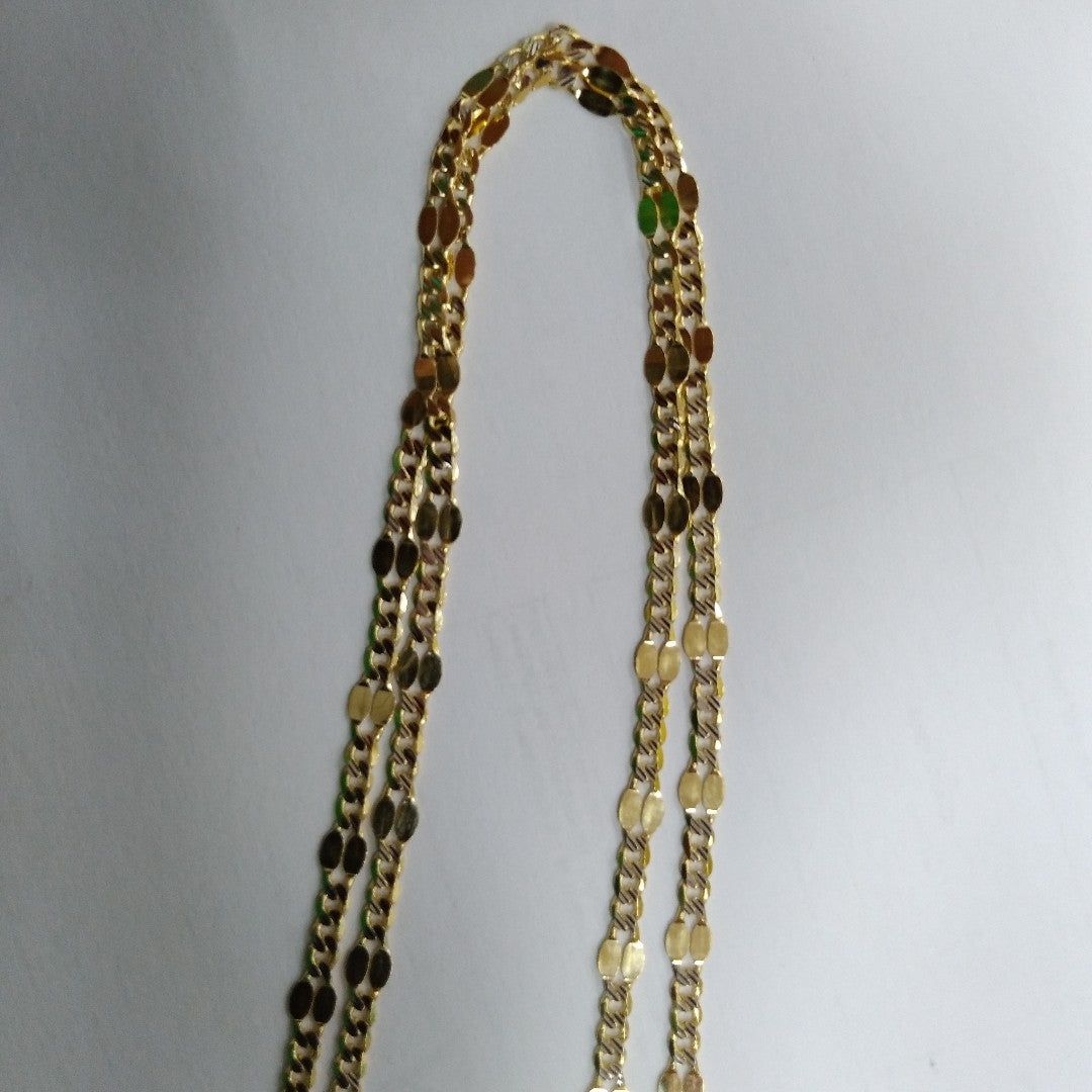 CADENAS ESPECIAL ORO 14K 4.8 (NUEVO)
