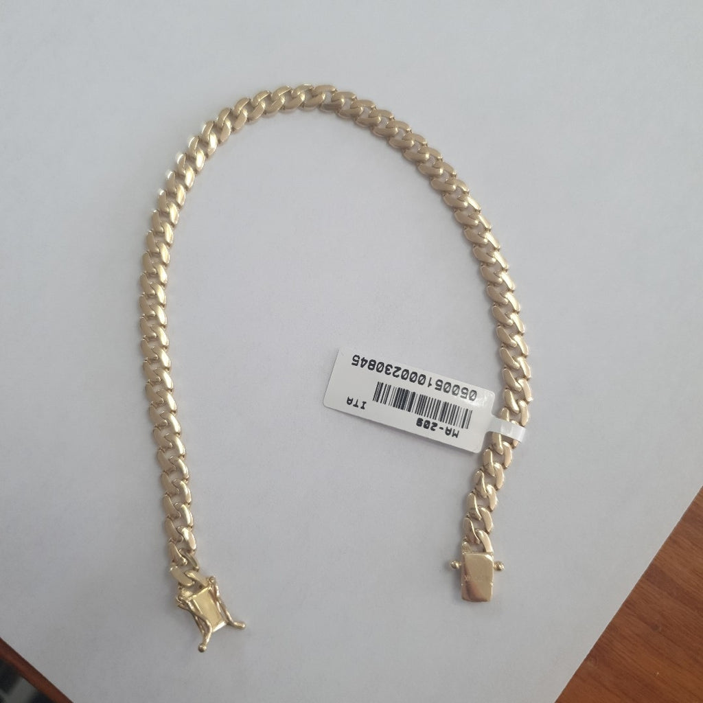 PULSERAS CABALLERO ORO 14K 9.7 (NUEVO)