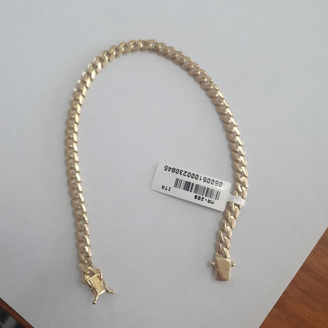 PULSERAS CABALLERO ORO 14K 9.7 (NUEVO)
