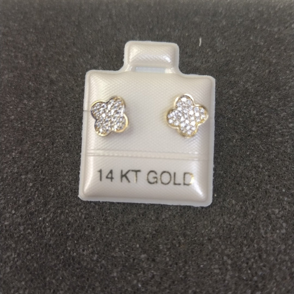 BROQUELES ORO 14K 1 (NUEVO)