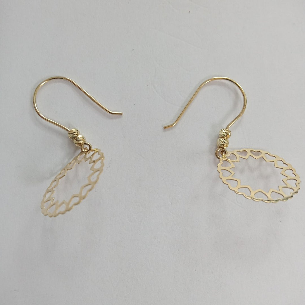 BROQUELES ORO 14K 1 (NUEVO)