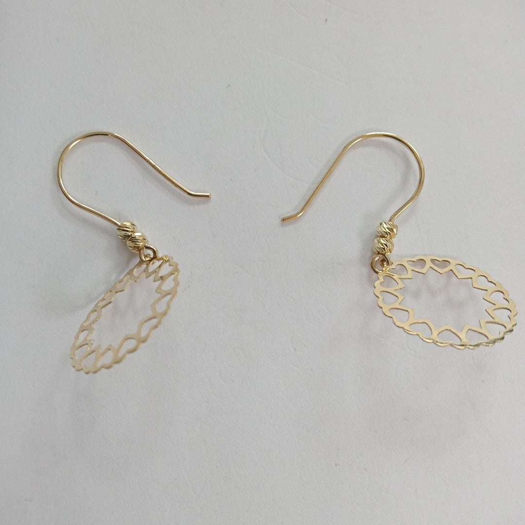 BROQUELES ORO 14K 1 (NUEVO)