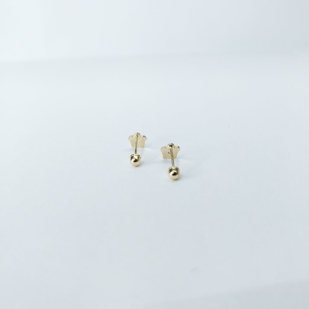 BROQUELES ORO 14K 1 (NUEVO)