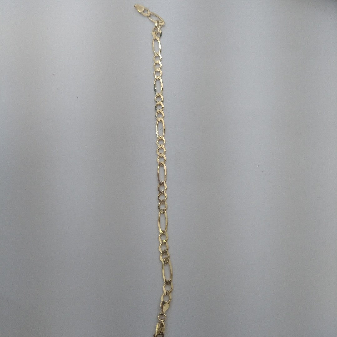 PULSERAS CABALLERO CARTIER 3*1 AMARILLA ORO 14K 6.8 (NUEVO)