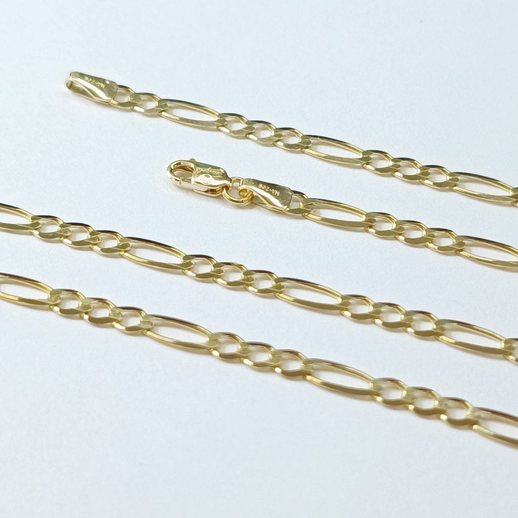 CADENAS CARTIER 3 1 AMARILLA ORO 10K 6.2 (NUEVO)