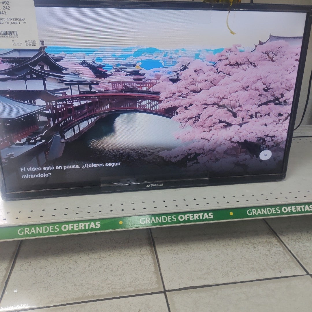 PANTALLA SANSUI SMX32P28NF (2020) 32" LED HD