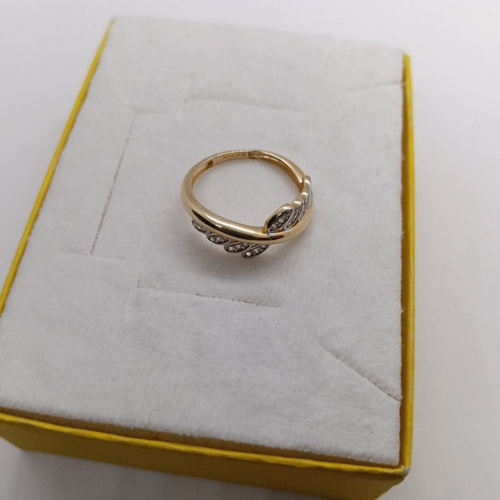 ANILLOS DAMA ORO 14K 2 (NUEVO)