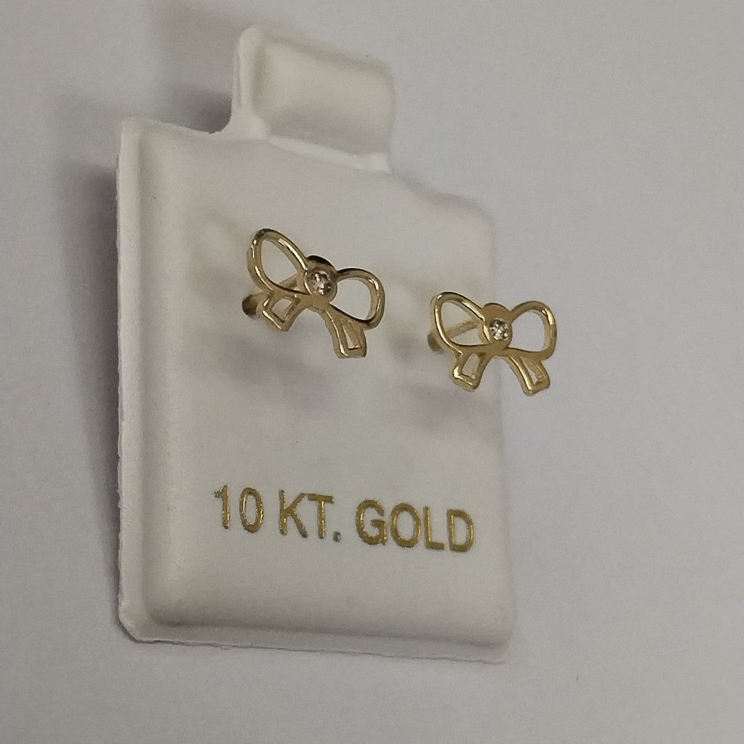 BROQUELES ORO 10K 1 (NUEVO)
