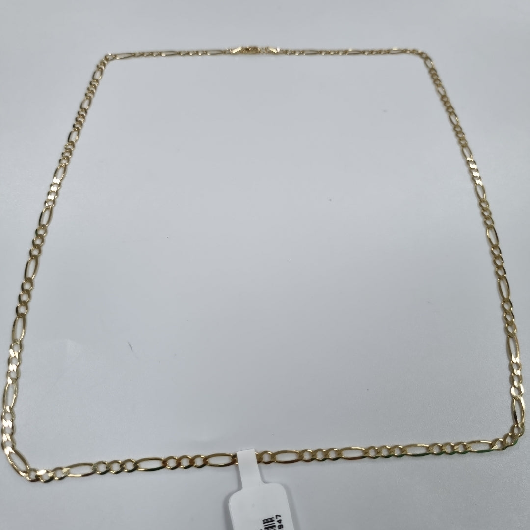 CADENAS CARTIER 3*1 AMARILLA ORO 14K 7.1 (NUEVO)