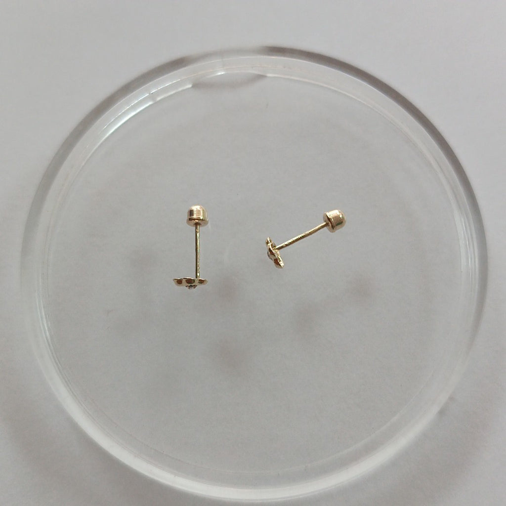 BROQUELES ORO 10K 1 (NUEVO)