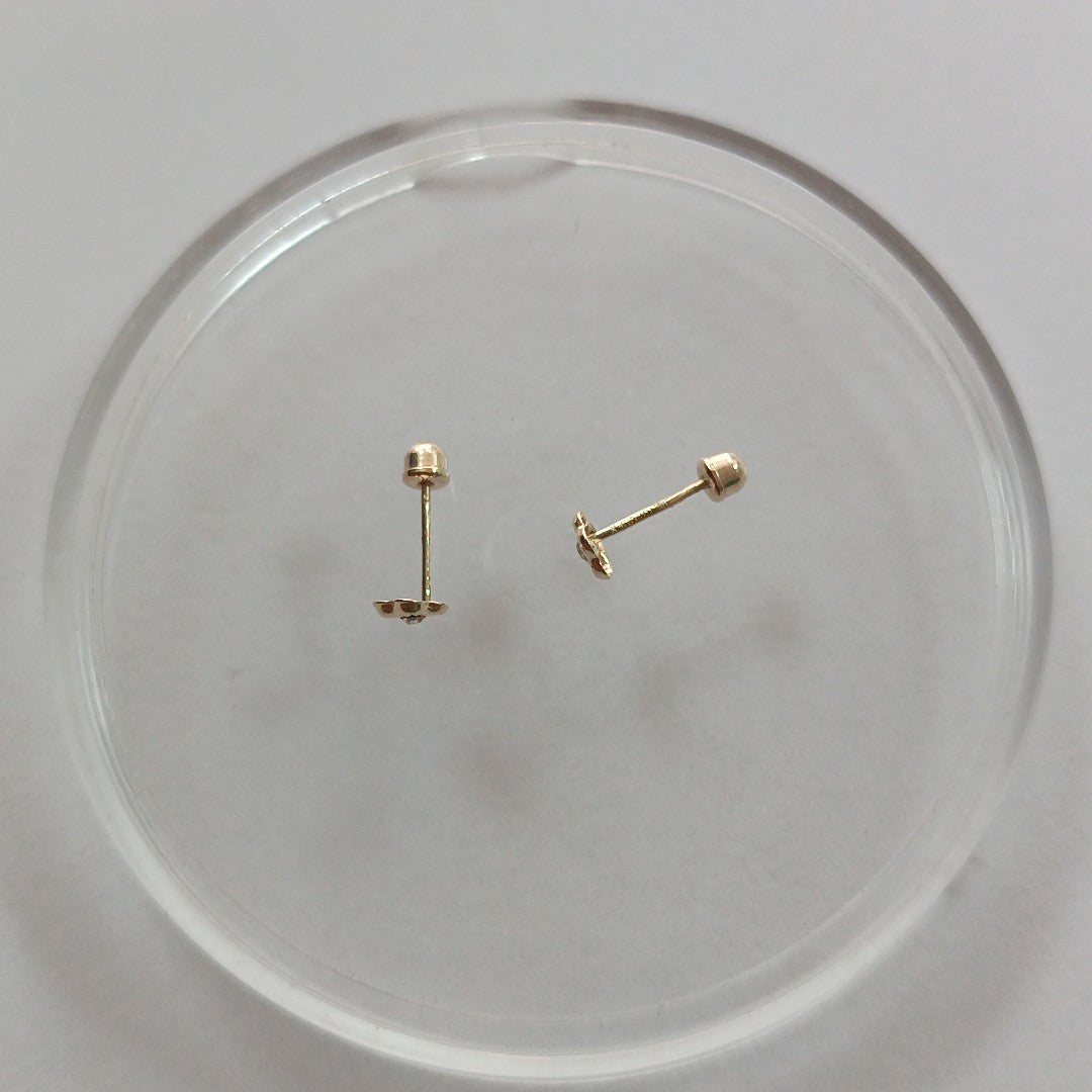 BROQUELES ORO 10K 1 (NUEVO)