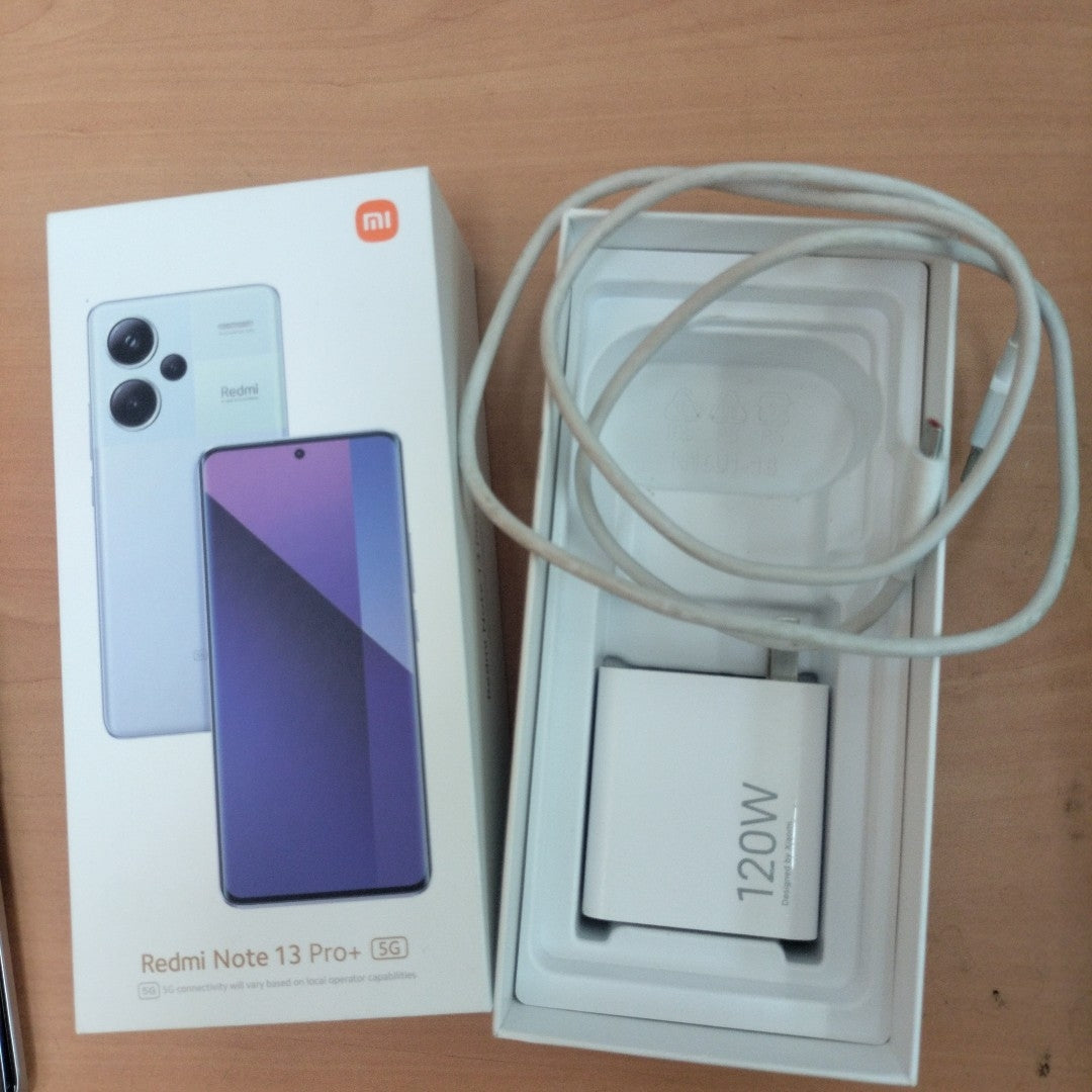 CELULAR XIAOMI REDMI NOTE 13 PRO+ 5G 23090RA98G (2023) 512 GB 12 GB RAM (SEMINUEVO)