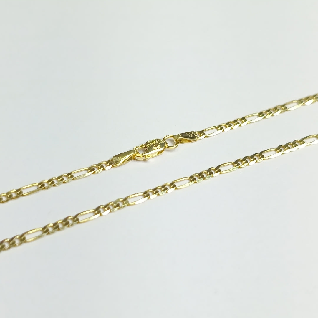 CADENAS CARTIER 3 1 AMARILLA ORO 10K 4.5 (NUEVO)