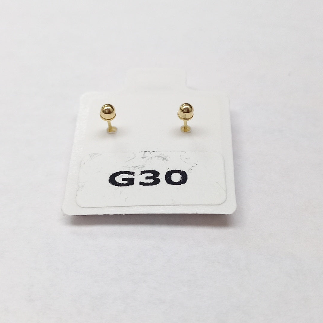 BROQUELES ORO 10K 1 (NUEVO)