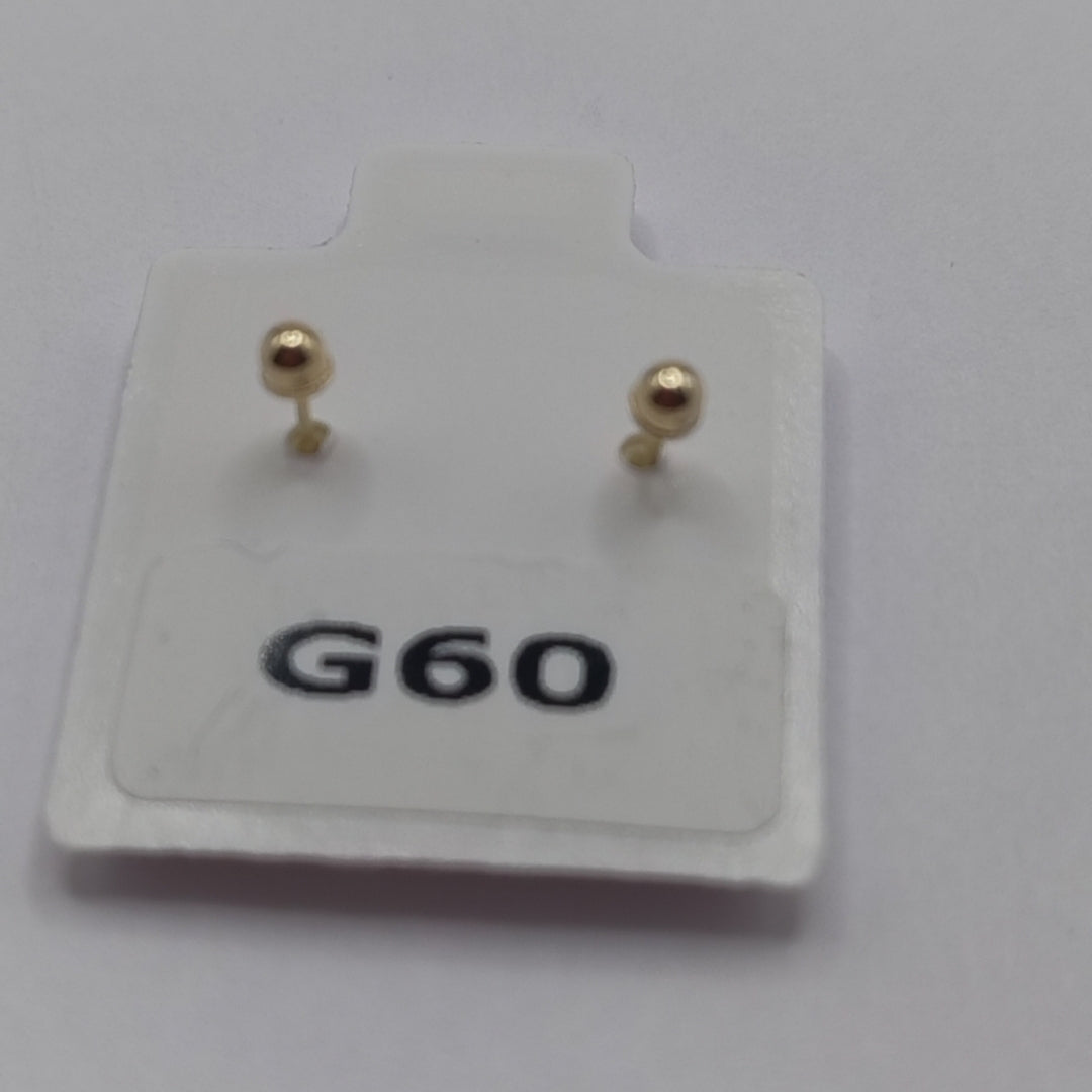 BROQUELES ORO 10K 1 (NUEVO)