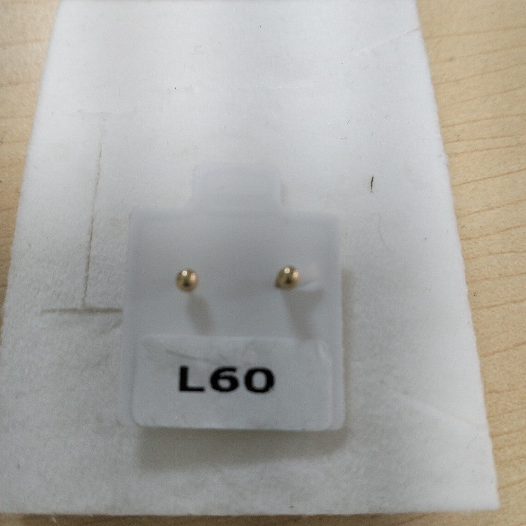 BROQUELES ORO 14K 1 (NUEVO)