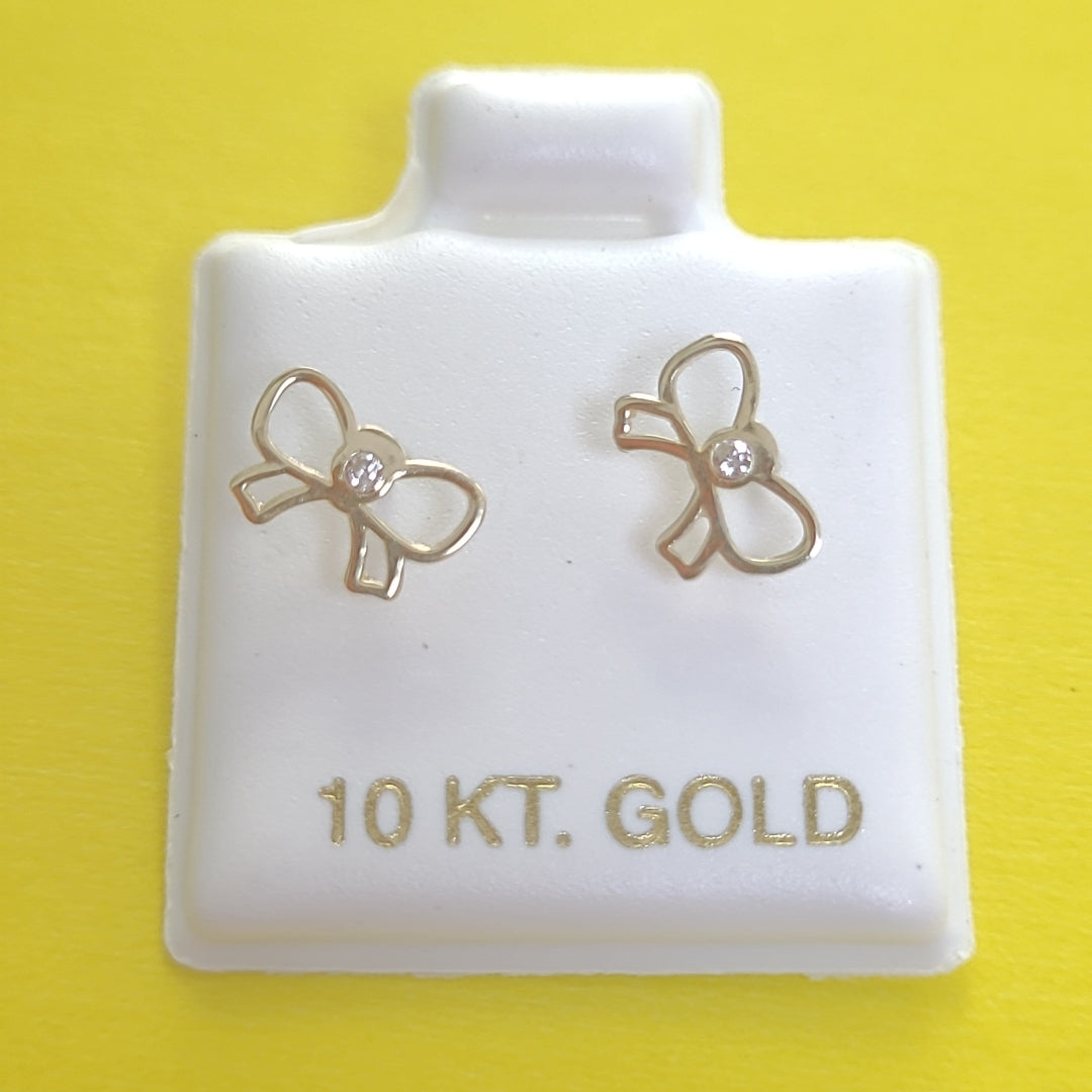 BROQUELES ORO 10K 1 (NUEVO)