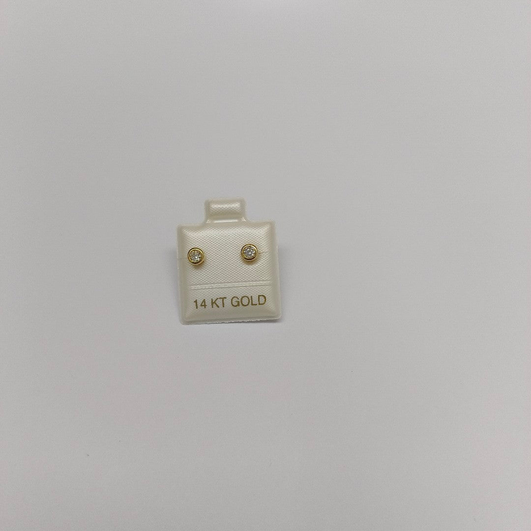 BROQUELES ORO 14K 0.8 (NUEVO)
