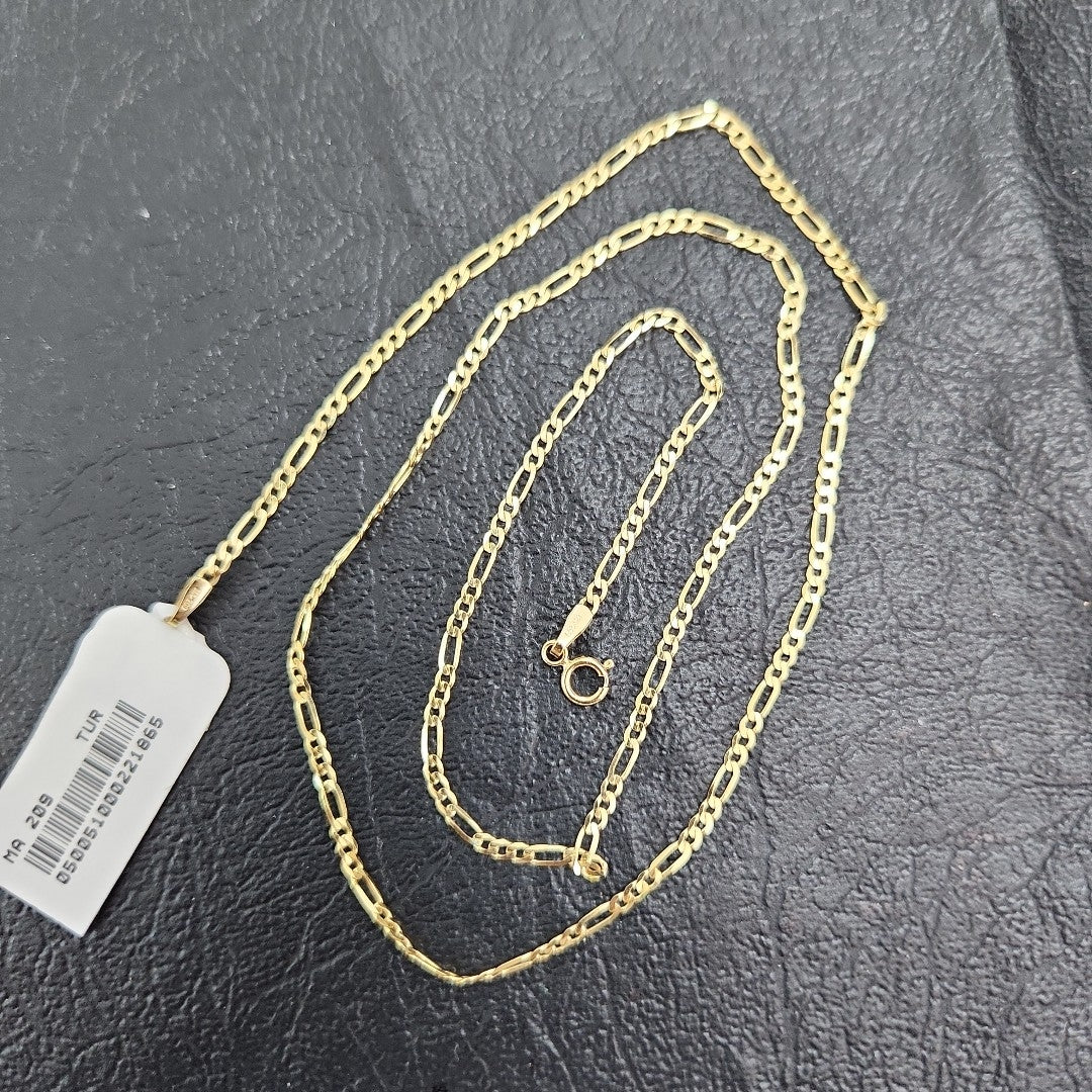 CADENAS CARTIER 3*1 AMARILLA ORO 14K 3 (NUEVO)