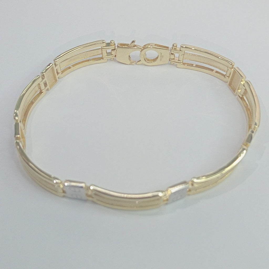 PULSERAS CABALLERO ORO 10K 10.8 (NUEVO)