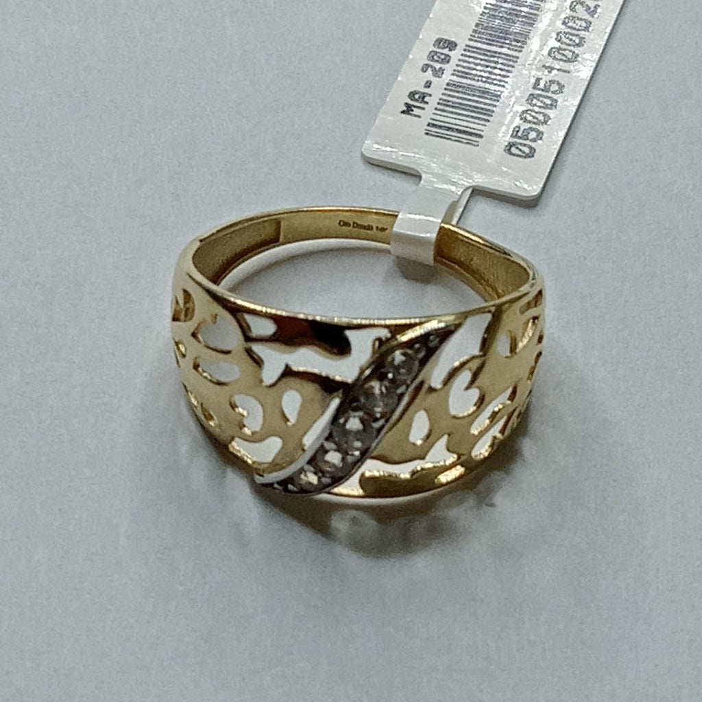 ANILLOS DAMA ORO 14K 2 (NUEVO)