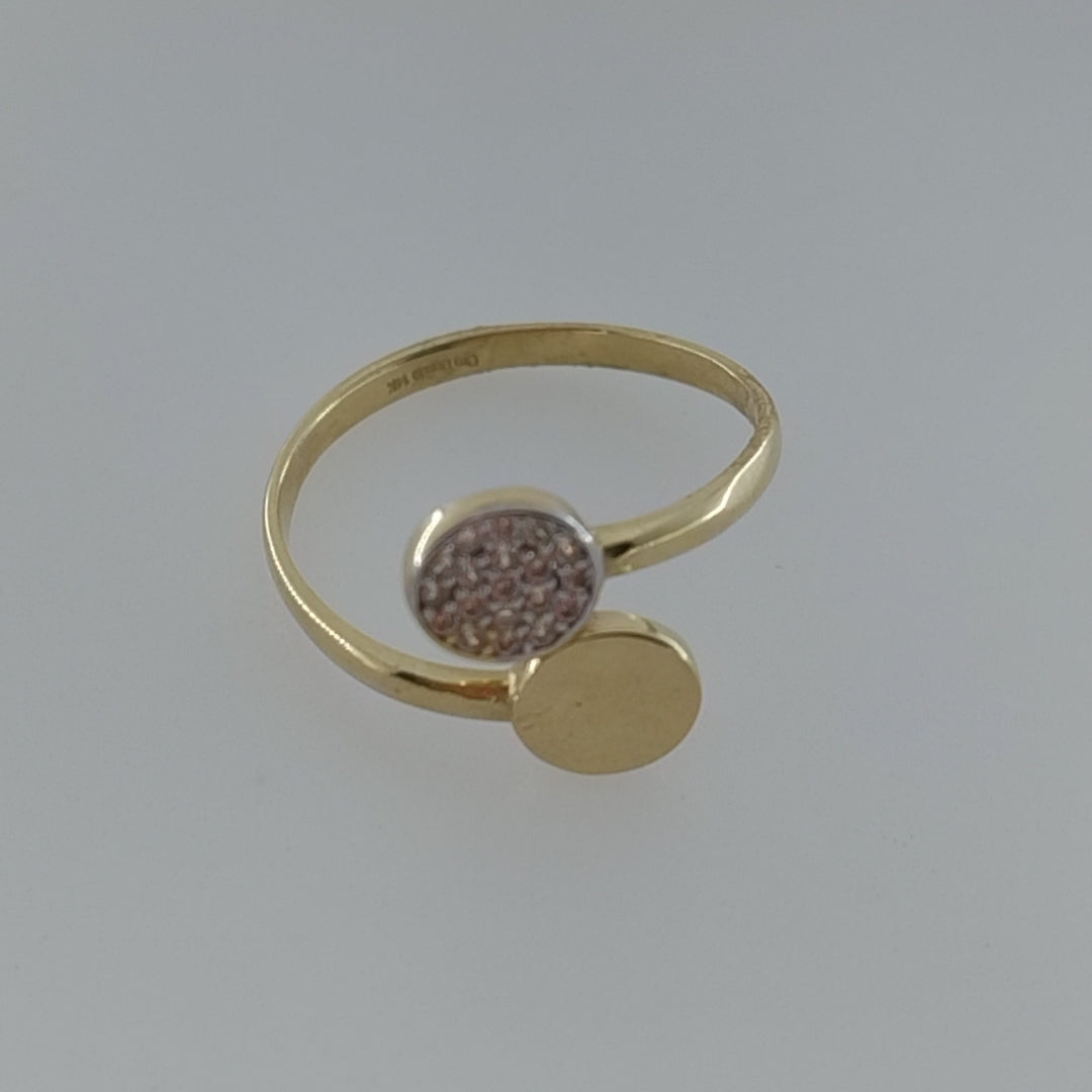 ANILLOS DAMA ORO 14K 1.5 (NUEVO)