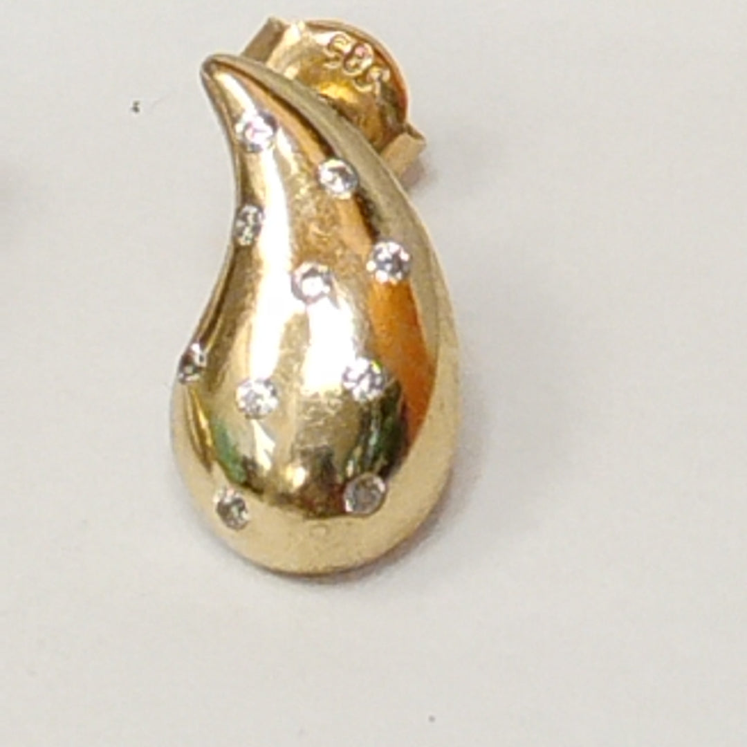BROQUELES ORO 14K 2 (NUEVO)