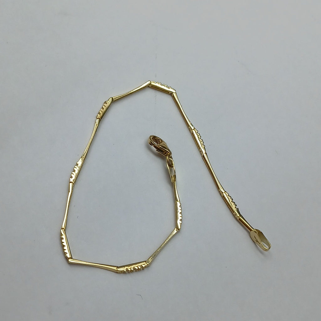 PULSERAS DAMA ORO 14K 3.9 (NUEVO)