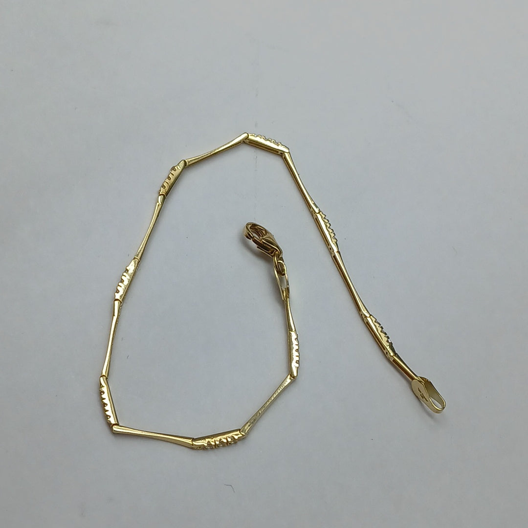 PULSERAS DAMA ORO 14K 3.9 (NUEVO)