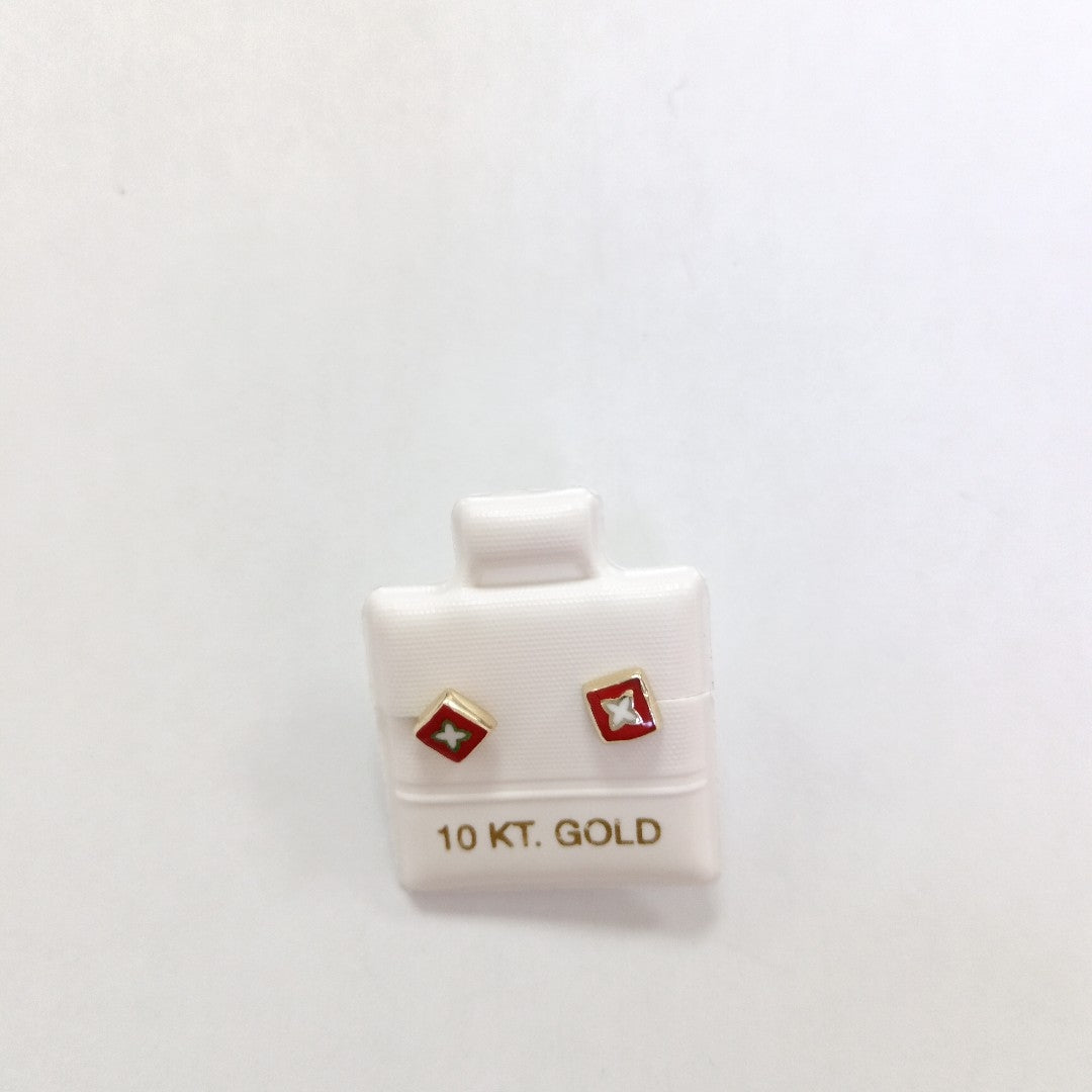 BROQUELES ORO 10K 0.7 (NUEVO)