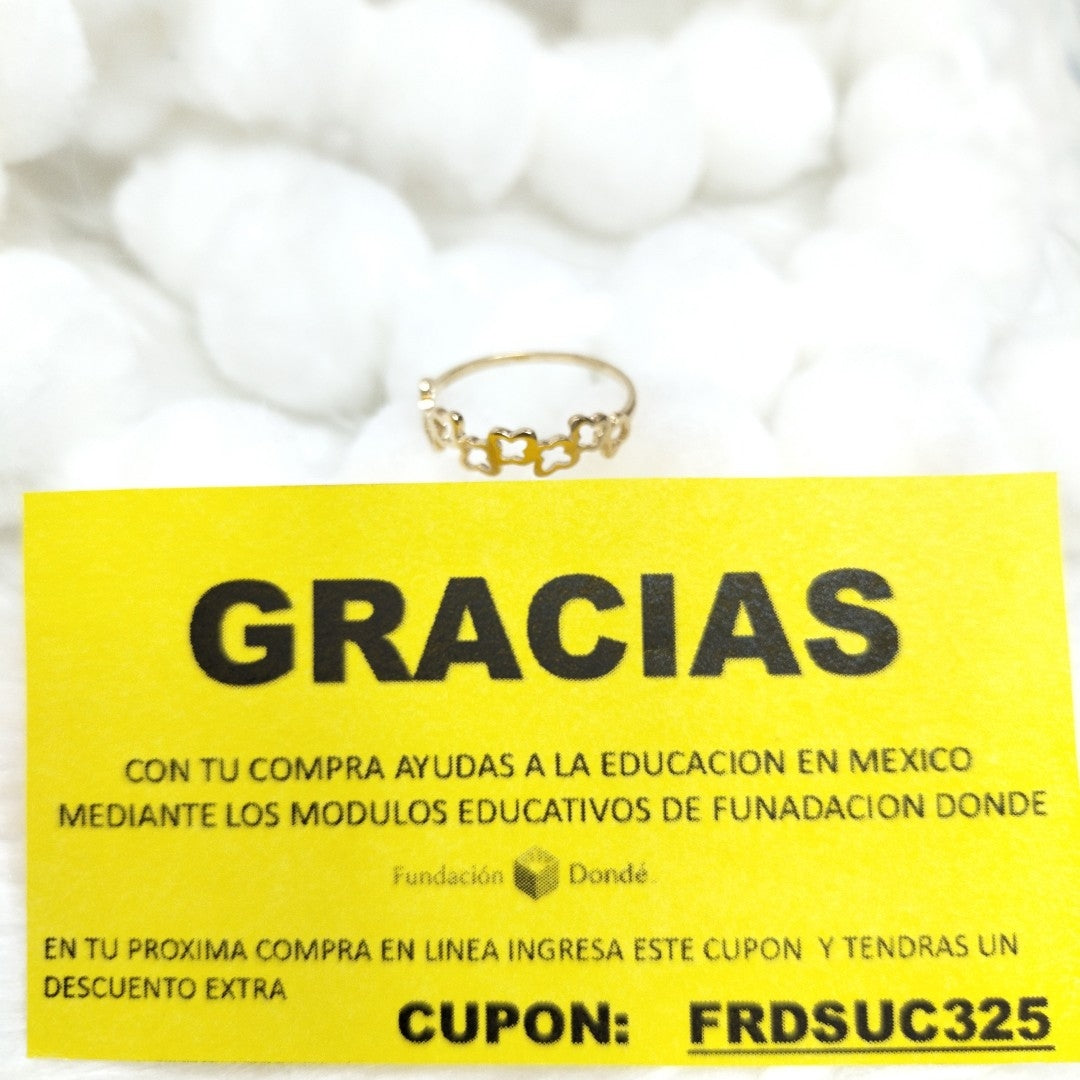 ANILLOS DAMA ORO 14K 1 (NUEVO)