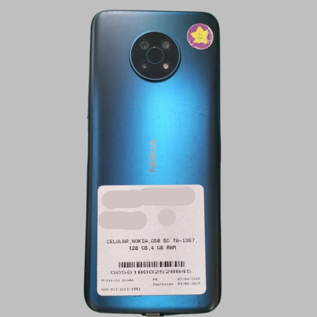 CELULAR NOKIA G50 5G TA-1367 128 GB 4 GB RAM (SEMINUEVO)