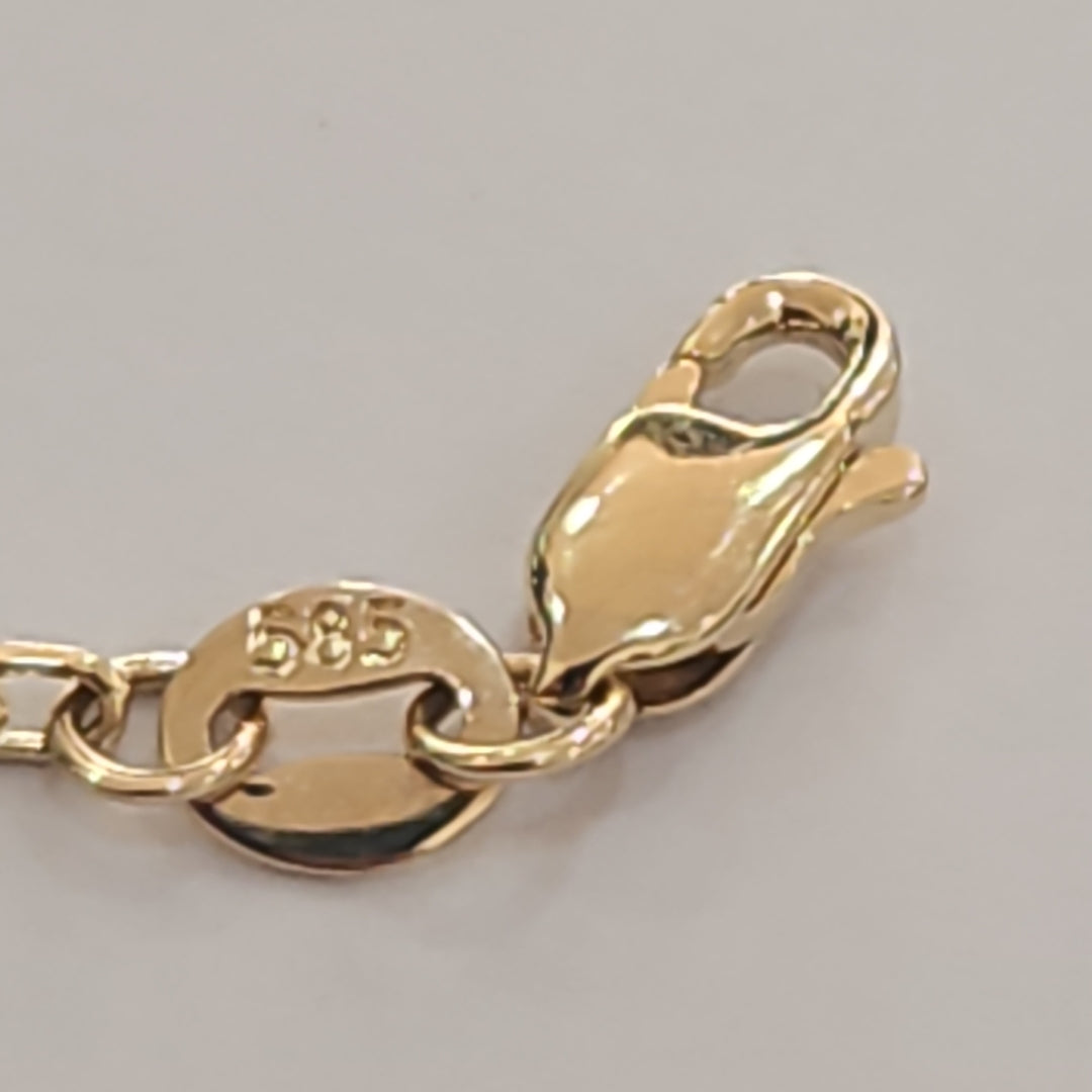 PULSERAS DAMA ORO 14K 1.9 (NUEVO)