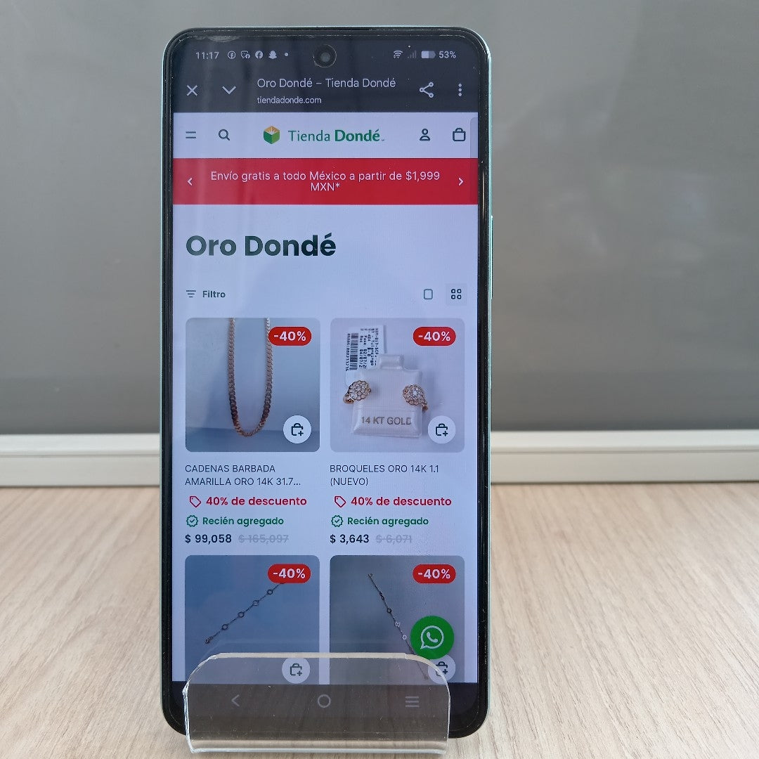 CELULAR VIVO Y36 V2247 256 GB 8 GB RAM (SEMINUEVO)