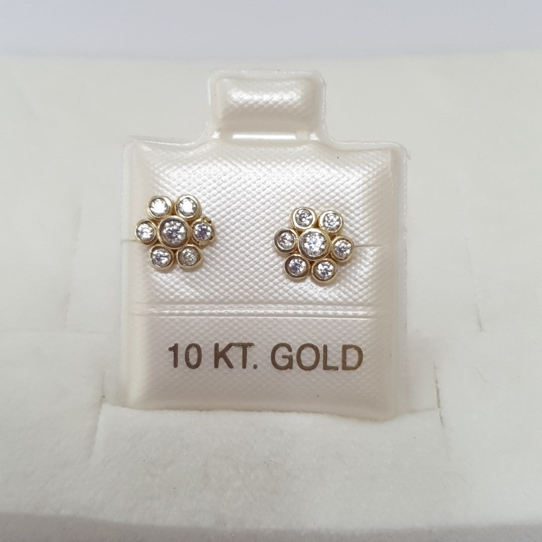 BROQUELES ORO 10K 1.2 (NUEVO)
