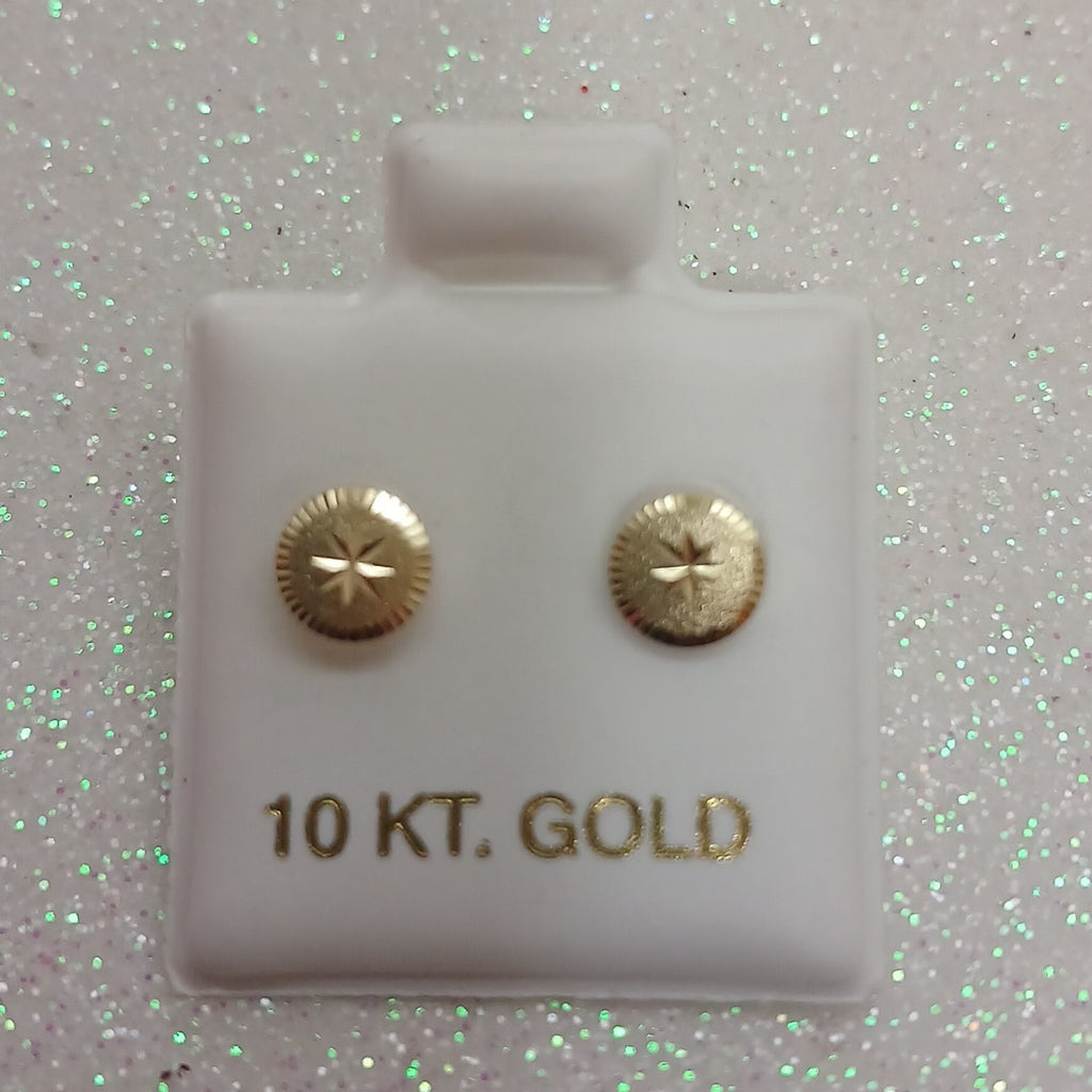 BROQUELES ORO 10K 1 (NUEVO)