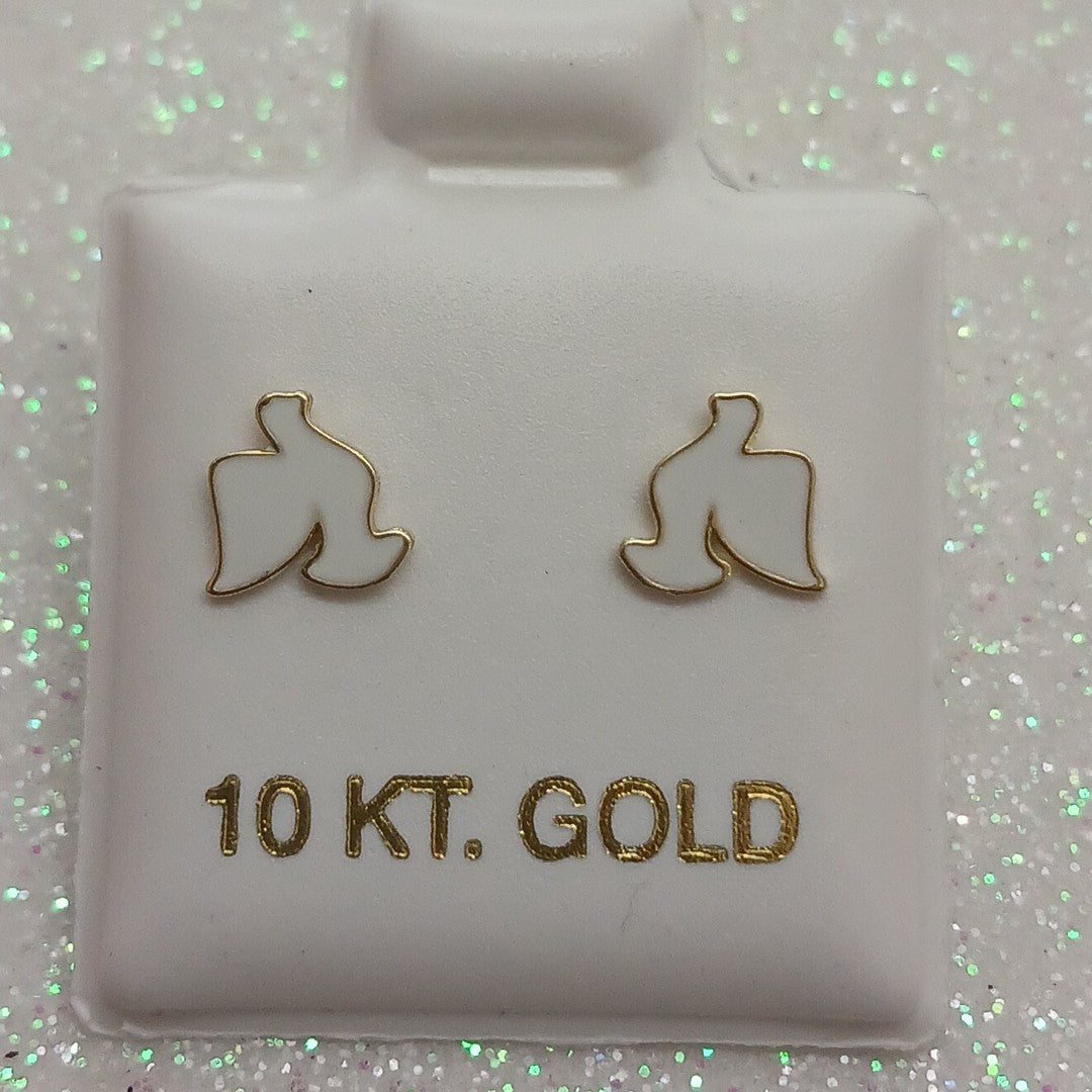 BROQUELES ORO 10K 1 (NUEVO)