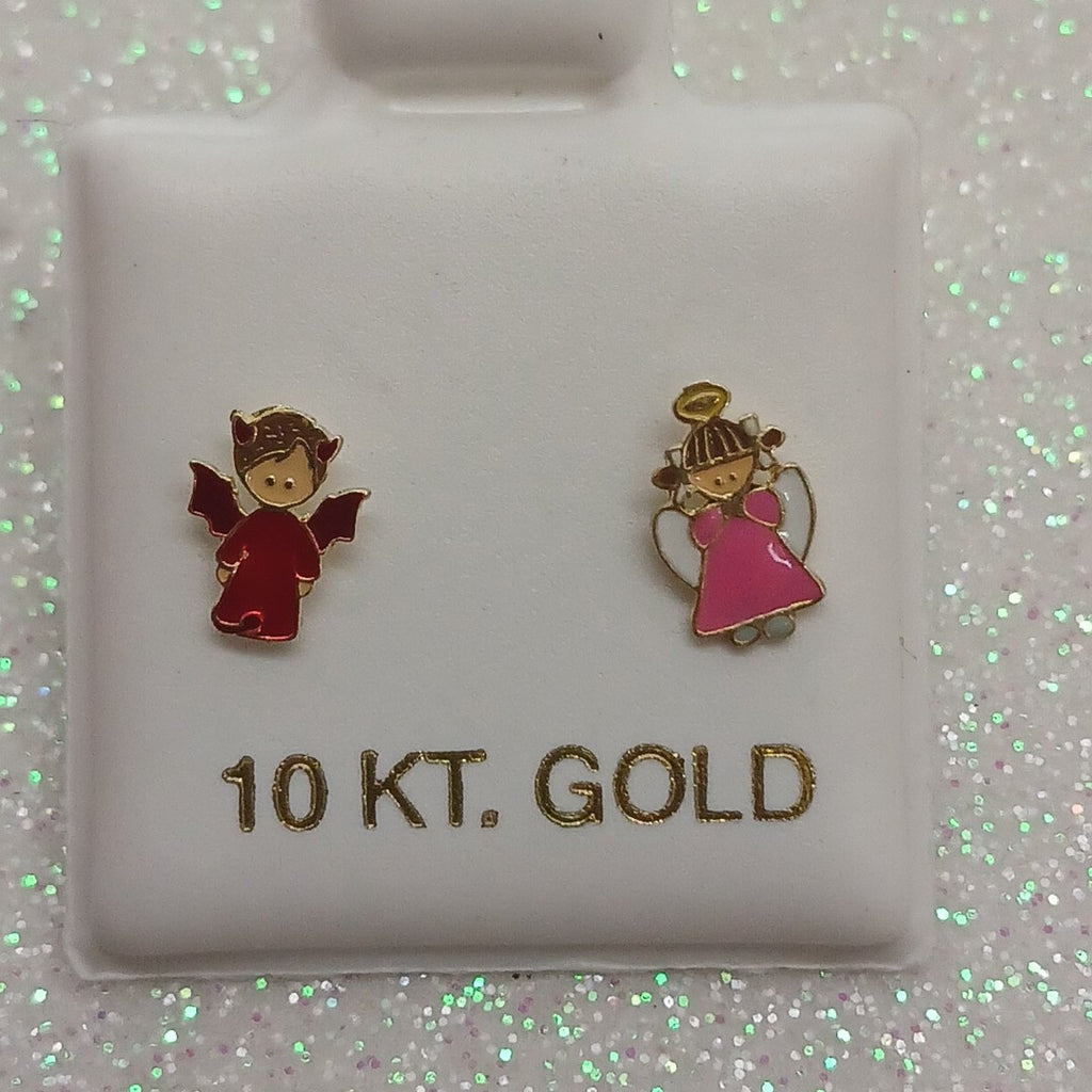 BROQUELES ORO 10K 1 (NUEVO)